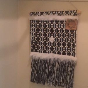 Boho Wall tapestry black & white